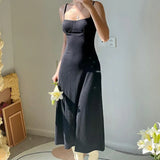Black Bodycon Ribbed Maxi DressOutfit