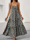 Women's Triangle Printed Suspension Dress Cake