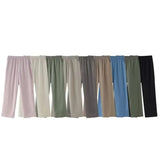Women's INS Explosion And Type-Singed Pajamas Pants