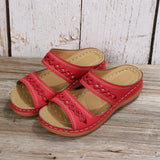 2025 Retro Car Anti-Slip Slope With Round Head Cool Slippers Women's Slippers Line