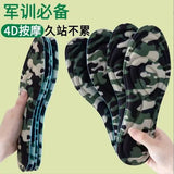 Deodorant Insole Shoe Pads Palmilha 3D Foot Acupressure Insole Men Women Soft Breathable Sports Cushion