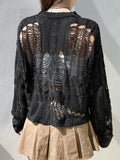 Distressed Knit