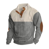 And Winter New Men's Outdoor Jacket Corduroy Leisure Collar Long