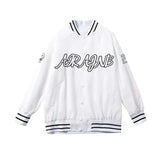 Jacket Women Windbreaker Coat Patch Designs Harajuku Loose Bomber Streetwear Casual Basic Coat Oversize Short Jacket