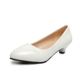 Spring And Summer New Flat Floor Heel Low Help Small Leather Shoes Women's Shoes Black White Single Shoes