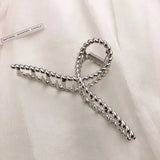 Women Elegant Gold Silver Hollow Geometric Metal Hair Claws Vintage Hair Clips Headband Hairpins Fashion Hair