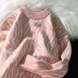 Outerwear Sweaters women Knitted Heart Cat Cloud Casual Harajuku Streetwear Jumpers Hip Hop Loose Sweater Tops