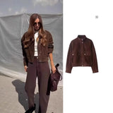 New Jacket Collar Retro Women's