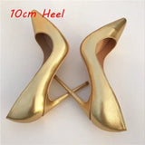 Woman's Shoes Women's Pumps Pointed Toe 12cm High Heel Stiletto Classic Pumps Pumps Prom Shoes YG018