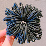 New Girls Candy Colors Nylon Basic Elastic Hair Bands Kids Rubber Bands Headband Scrunchie Fashion Hair