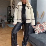 Explosion Women's Fur One Lamb Jacket Jacket