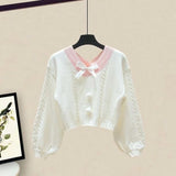Women Winter Patchwork Long Sleeve Knitted Tops + Asymmetric Skirt 2 Piece Suit Female Party Elegant Two Piece