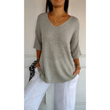 Casual Basic Style Slimming Sleeve Solid