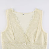 Fairycore Lace Patchwork Tank topOutfit