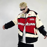 Vintage Letter Embroidered Jackets And Coats Men Y2K New Street Hip Hop Baseball Jackets Unisex Harajuku Jackets