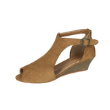 Size 43 Shoes Women Summer Fashion Fish Flat Wedge Women's Sandals Buckle Closed Toe Roman Women's Sandles Sandalias