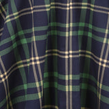High Waist Plaid Casual Short Tunic Midi Skirt Blue Green Striped Women Plaid Checkered 50s 60s Vintage Skirts
