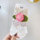 New Printed Bowknot Hair Clips For Cute Girls Lace Handmade Hairpins Boutique Barrettes Headwear Kids Hair
