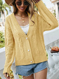 Winter New Knitting Women Cardigan Fashion Twist Sweater Coat Streetwear Dress Jacket Cardigans Long Sleeve Top