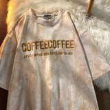 Cute Bear Tshirt Streetwear Summer Oversize T Shirt Women Harajuku Short Sleeve Top Female Tee Hip Hop Tie Dyed