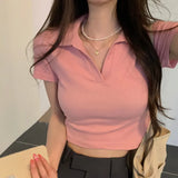 Zingj Polo Short-Sleeved T-Shirt Is In The Summer Of