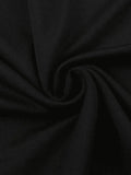 Off Shoulder Black Long Sleeve Mini Dress- Outfit