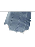 Women Fashion Off Shoulder Strapless Slim Short Denim Mini Shirt Dress Ladies Casual Fashion Party Vestidos 2023 Spring
