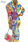 Piece Sets African Sets For Women New African Print Elastic Bazin Baggy Pants Rock Style Dashiki Sleeve Famous Suit