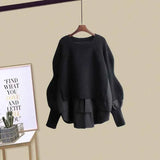 Women Sets Mesh Patchwork Slash Neck Tops + Asymmetric Skirt 2 Piece Suit Female Party Suits Elegant Casual Two Piece