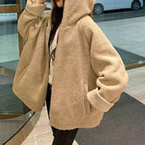 Preppy Reversible Lambswool Hooded JacketOutfit
