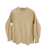 Folded 2025 Folded Coat Female Temperament Commute Loose Small Zipper Coat