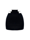 Sexy Spaghetti Strap Dress Female High Waist Hollow Out Skinny Y2k Club Dresses For Women Summer Mini Sleeveless