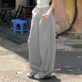 Vintage Baggy Patchwork Loose SweatpantsOutfit