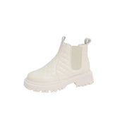 Women's 2022 Winter Fashion Plus Velvet Platform Boots Casual Snow Boots Non Slip Chelsea Boots Botines