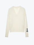 Pattern Sweater Women Luxury Brand 2022 New Autumn Winter Long Sleeve O-neck High Quality Wool Casual Pullover Tops