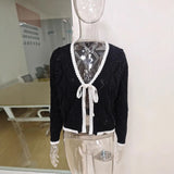 Autumn And Winter Women's New Casual Gray Long Sweater