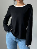T-Shirted Women's Bow-Bottomed
