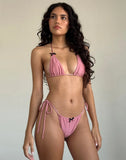 Zingj New Summer Sexy Bikini Swimsuit Bow Tie Tie Biniki Swimsuit