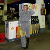Old Printed Wear Sets High Street Trend Hooded Long-Sleeved Tops To Make Casual
