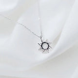 Hollow Sun Necklace PendantOutfit