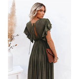 Women Swimsuit Cover Ups Mandarin Sleeve Kaftan Beach Tunic Dress Robe De Plage Solid White Pareo Beach