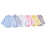 Summer New Slimming Linen-Blend Wi-Sleeve Shirt