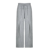 Vintage Baggy Patchwork Loose SweatpantsOutfit