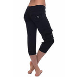 Pants 3/4 Joggers Soft Sweatshirt Fabric, Elasticated Waist, Side pockets, Legs with Ribbed Hems, Sports