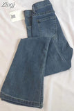 Flare Jeans High Waist Slim Comfortable Jeans For Women 2023 Autumn Elastic Fashion Korean Style Washed Denim