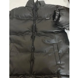 Pu Leather Jacket Bomber Ins Chic Basic Korean Parka Feminina Coat Women Plus Size Puffer Oversize Harajuku Snow