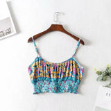 Queens Women Bohemian Two Piece Outfits Off Shoulder Sleeveless Tops Wide Leg Pants 2 Pieces Boho