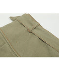 Women's Green Cargo Mini Denim Skirt Y2k Elegant Harajuku Vintage Chic A-Line Pleated Black Skirt For Women 2023 Summer
