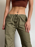 cargo trousers with straight legs and