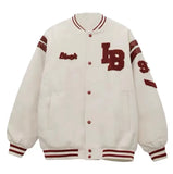 retro alphabet embroidery jackets coats men's 2023 new Y2K street hip-hop baseball suit couple casual trend jacket